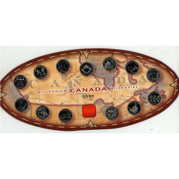 1999 Canada Millennium Set.