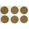 Image 1 : (6) 1867-1992 Parliament Canadian One Dollar Coins.