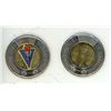 Image 1 : 2020 Canadian $2 "Victory" commemorative circulation coin, also known as a Toonie, which marks the 7