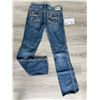 Image 1 : Ladies Silver jeans - 30 x 35, Aiko Flap Bootcut