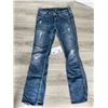 Image 4 : Ladies Silver jeans - 30 x 35, Aiko Flap Bootcut