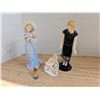 Image 1 : collection of Porcelain Figurines ("Gathering Flowers" "Roaring 20s" and etc.)