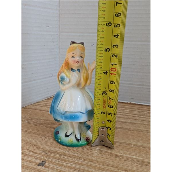 Vintage 1960 Japan Disney "Alice in Wonderland" Porcelain Figurine RARE