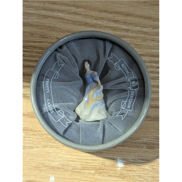 2002 Miniature Royal Doulton Pretty Ladies Figurine W/ Original Box  "Rebecca"