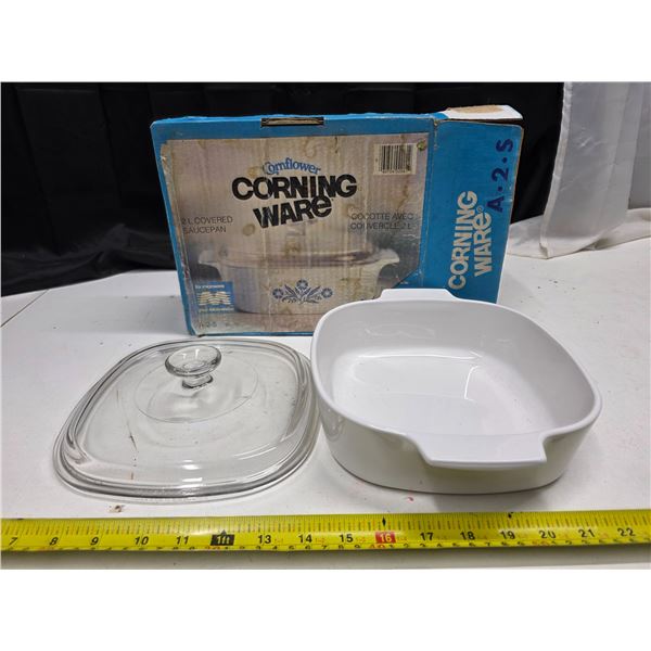 Corning ware blue cornflower dish # A- 2-S