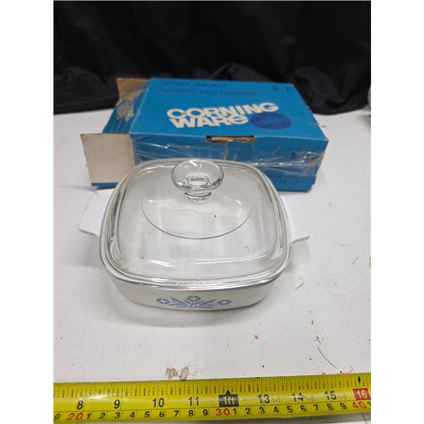 Corning ware blue cornflower dish # A-1