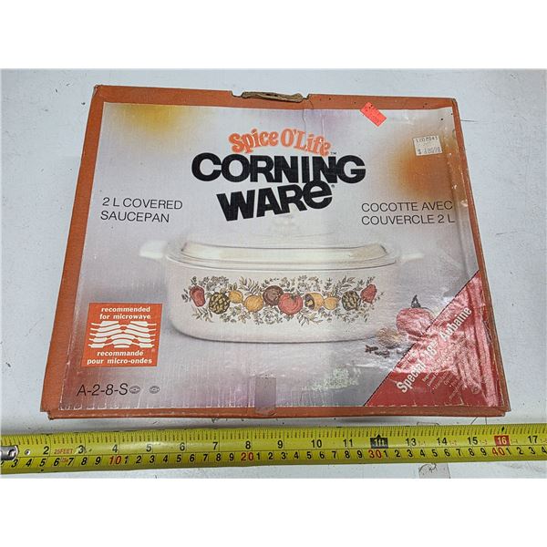 Corning ware Spice O life 2L sauce pan # A-2-8-S sealed new in box
