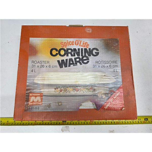 Corning ware Spice O life Roaster # A-21-8-S sealed new in box