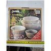 Image 1 : Pyrex forest 4 piece bowl set # 400-61-S