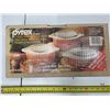 Image 2 : Pyrex autum harvest 3 piece bake and serve set # 470-49-S Sealed new in box