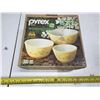 Image 1 : Pyrex wintergreen 3 piece bowl set # 300-80 Sealed new in box