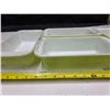 Image 2 : 4 pyrex green loaf pans