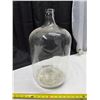 Image 1 : Glass water jug- 19"H