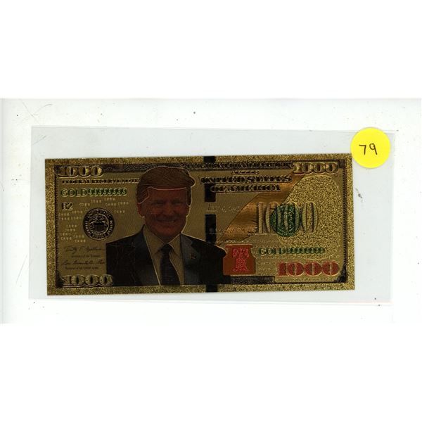 Trump Currency.