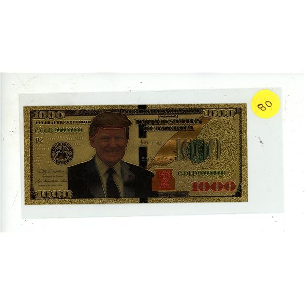 Trump Currency.