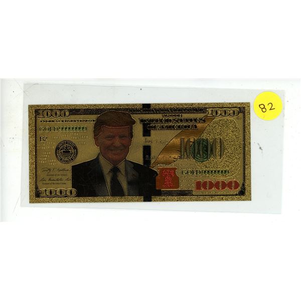 Trump Currency.
