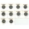 Image 1 : (10) 1999 Canadian November 25 Cents Coin.