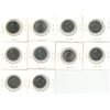Image 2 : (10) 2000 Canadian Harmony 25 Cents Coin.