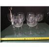Image 1 : 6 large wine glasses