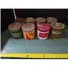Image 1 : 8 tobacco tins