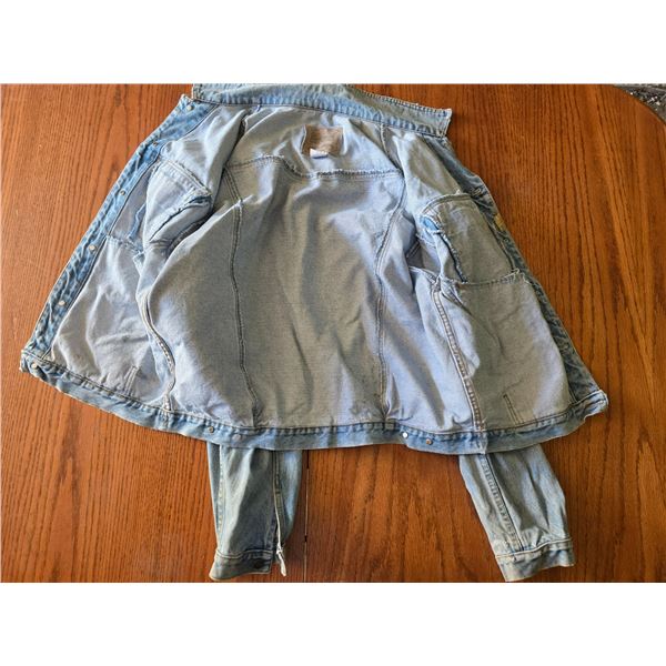 Jean jacket- size large
