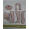 Image 1 : Porcelaine Doll Parts.