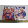 Image 1 : (2) 1994 June and July Cheri Adult Magzines.