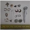 Image 1 : Quartz Watch (Working), 6 Set of Earings, Chain Bracelet, etc.