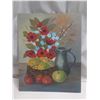 Image 1 : Acrylic Painting - Still Life by D Lee in April 1996. (16" x 20")