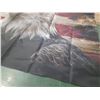 Image 3 : U.S.A  Patriotic Bald Eagle Flag. (56" x 34")