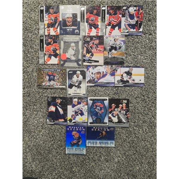 Edmonton Oilers Hockey Card Lot (19 cards)