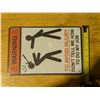 Image 1 : Tin Sign Approx. 8"x11" WARNING
