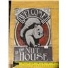Image 2 : Tin Sign Approx. 8"x11" NUT HOUSE