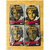 Image 1 : 4 Unopened Michael Jackson Trading Cards 1984 EX Condition