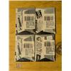 Image 2 : 4 Unopened Michael Jackson Trading Cards 1984 EX Condition