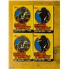 Image 1 : 4 Unopened Dick Tracy Trading Cards EX Condition