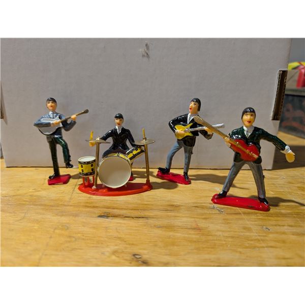 Beatles 1960's Figures Cake Decorations)