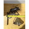 Image 2 : Large Iron Moose Bell 12inch High, 9 Inch Long