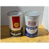 Image 1 : Empty Shell Oil Can and Texco Can