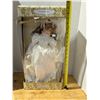 Image 2 : Vintage Porcelain Doll Bride in Original Box (Damaged) 18"