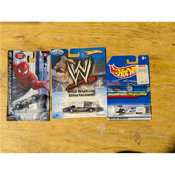 HotWheels Exclusives Toys R Us Mysterio + Spiderman