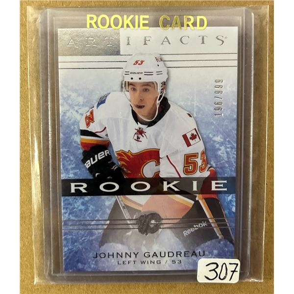 Johnny gaudreau rookie hockey card