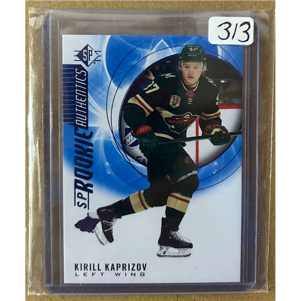 Kirill kaprizov rookie hockey card