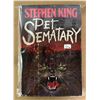 Image 1 : Pet sematary book hard cover book by stephen king
