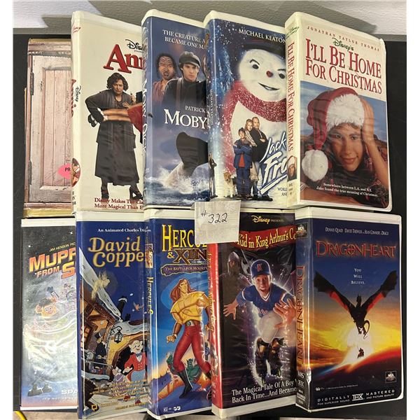 10 family VHS movies