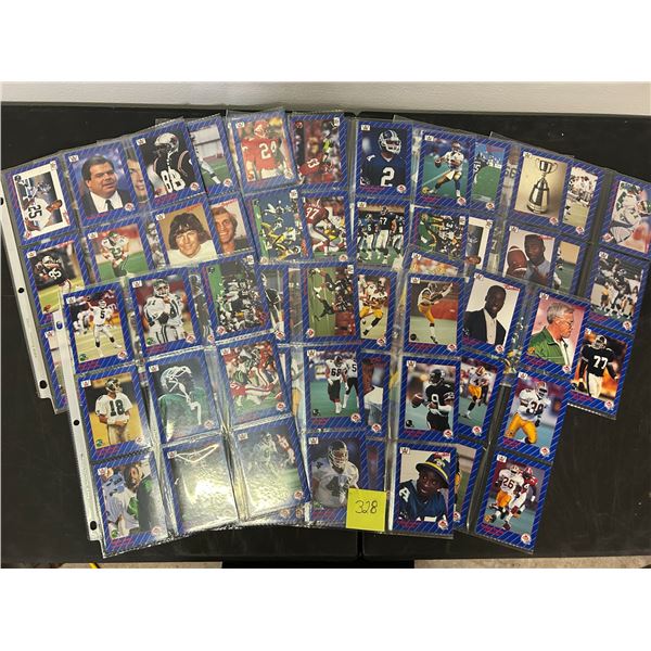 CFL football set complete- cards