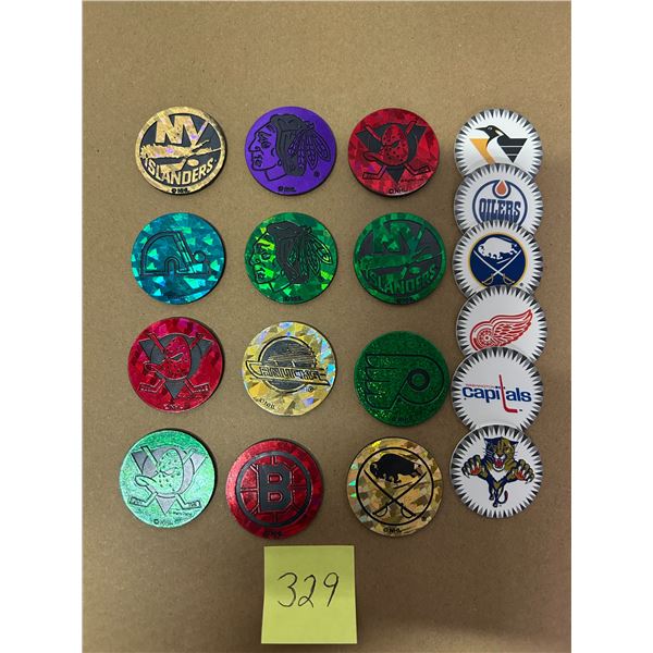 NHL pogs and slammers