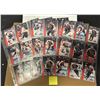 Image 2 : Pinnacle all star set complete with binder of hockey cards