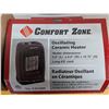 Image 2 : Comfort Zone Oscillating Ceramic Heater w/ Original Box (Not Tested)