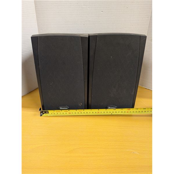 (2) Boston Home Speakers (no Cords and Not tested)